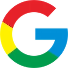 Google-Logo in den Farben rot, gelb, grün und blau.